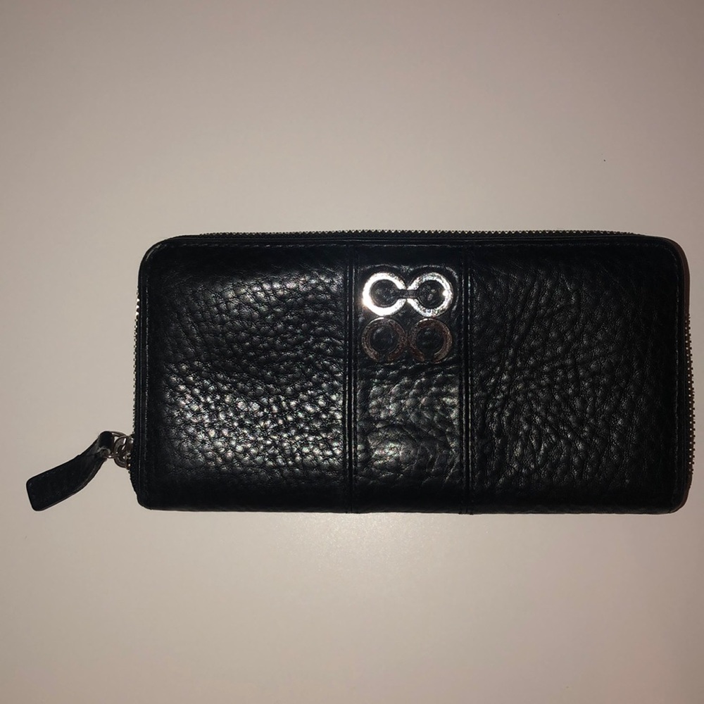 Coach Continental Zip wallet - Black